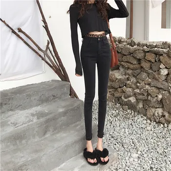 Real shot 2019 new fashion slim leopard stitching jeans stretch tight feet pencil denim pants
Real shot 2019 new fashion slim leopard stitching jeans stretch tight feet pencil denim pants