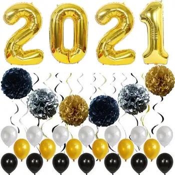 2021 Graduation Balloons Set Photo Booth Props Spiral Pendant Garland Party Decoration Supplies
2021 Graduation Balloons Set Photo Booth Props Spiral Pendant Garland Party Decoration Supplies