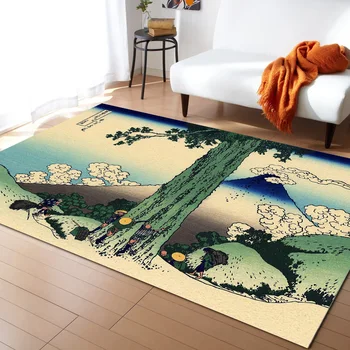 Ink Painting Big Tree Landscape Old Man Carpet Bedroom Room Bedside Blanket Rug for Living Room Cloakroom Carpet Bedroom Decor 
Ink Painting Big Tree Landscape Old Man Carpet Bedroom Room Bedside Blanket Rug for Living Room Cloakroom Carpet Bedroom Decor