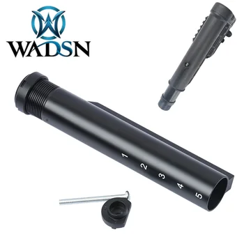 

WADSN 6 Position Metal Buffer Tube For M4/M16 Series Airsoft AEG Rifles Retractable Stock ME07001 Shooting Paintball Accessories
