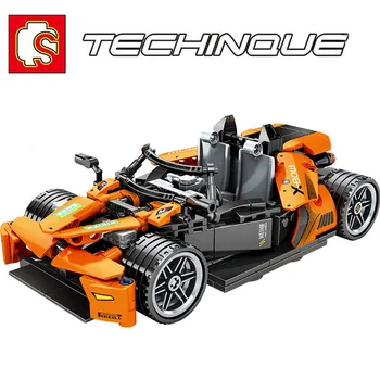 Technic Racing Car Pull Back MOC Building Blocks Speed Champion Supercar Model Kits Educational Toys for Boys Gifts
Technic Racing Car Pull Back MOC Building Blocks Speed Champion Supercar Model Kits Educational Toys for Boys Gifts