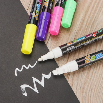 8Pcs Erasable Liquid Chalk Marker Pen Lamp Board Pen Flash Color Painting Lamp Board Pen Fluorescent Board Special Pen Sign Pen
8Pcs Erasable Liquid Chalk Marker Pen Lamp Board Pen Flash Color Painting Lamp Board Pen Fluorescent Board Special Pen Sign Pen