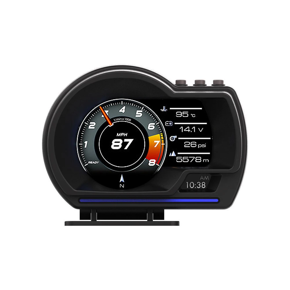 2020 New Electronics Car Hud Head Up Display GPS Navigation On-board Computer OBD2 Scanner Car Alarm Speed Fuel Temp Gauge
2020 New Electronics Car Hud Head Up Display GPS Navigation On-board Computer OBD2 Scanner Car Alarm Speed Fuel Temp Gauge