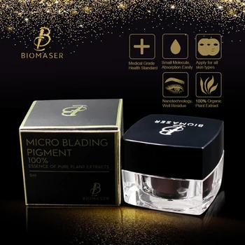 BIOMASER Microblading Ink Pigment Tattoo Ink Brand Permanent Makeup Pigment for Eyebrow Eyeliner lip 100% Plant Material
BIOMASER Microblading Ink Pigment Tattoo Ink Brand Permanent Makeup Pigment for Eyebrow Eyeliner lip 100% Plant Material