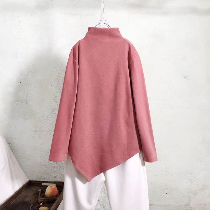 Johnature Turtleneck Casual Women Clothes 2019 New Autumn Winter T Shirt Full Sleeve Solid Color Tops Pullover Women Tshirt
Johnature Turtleneck Casual Women Clothes 2019 New Autumn Winter T Shirt Full Sleeve Solid Color Tops Pullover Women Tshirt