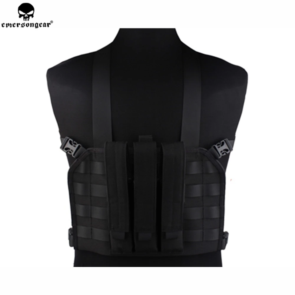 emersongear Emerson tactical Modular Chest Rig MP7 CS Wargame Paintball Molle High Speed Carrier w Triple Mag Pouch
emersongear Emerson tactical Modular Chest Rig MP7 CS Wargame Paintball Molle High Speed Carrier w Triple Mag Pouch