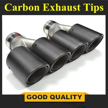 carantly 1PCS Universal DUAL Exhaust Tip Matt carbon fiber exhaust pipe tail quad exhaust muffler tip For Akrapovic
carantly 1PCS Universal DUAL Exhaust Tip Matt carbon fiber exhaust pipe tail quad exhaust muffler tip For Akrapovic