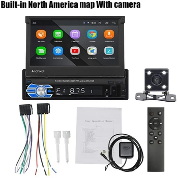 9706 1DIN Android 10.1 Car Stereo Retractable 7" HD Touch Screen GPS Navigation Stereo MP5 Player Bluetooth With Camera
9706 1DIN Android 10.1 Car Stereo Retractable 7" HD Touch Screen GPS Navigation Stereo MP5 Player Bluetooth With Camera