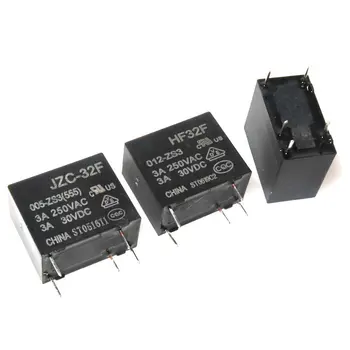 5PCS JZC-32F 5V 12V 24V Power Relays JZC-32F-005-ZS3 JZC-32F-012-ZS3 JZC-32F-024-ZS3 10A 250VAC 5PIN
5PCS JZC-32F 5V 12V 24V Power Relays JZC-32F-005-ZS3 JZC-32F-012-ZS3 JZC-32F-024-ZS3 10A 250VAC 5PIN