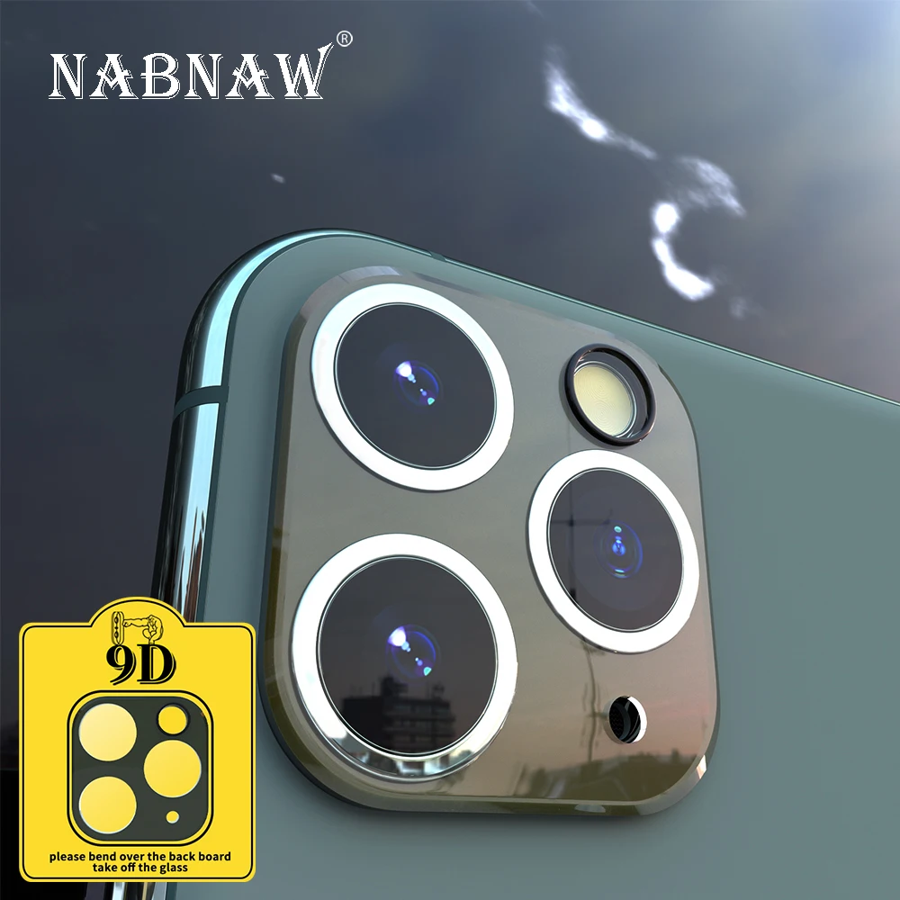 NABNEW Metal Plating Colorful 9D Camera Len Glass for iPhone 11 Pro Max Safety Screen Protective Glass for iPhone 11 Pro Max
NABNEW Metal Plating Colorful 9D Camera Len Glass for iPhone 11 Pro Max Safety Screen Protective Glass for iPhone 11 Pro Max