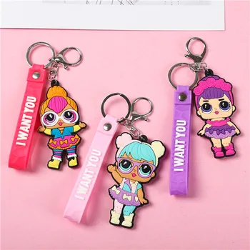 LOL Surprise Dolls Cartoon Peripheral Puppets PVC Soft Keychain Shoulder Bag Pendant Backpack For Girl Birthday Toy Gift
LOL Surprise Dolls Cartoon Peripheral Puppets PVC Soft Keychain Shoulder Bag Pendant Backpack For Girl Birthday Toy Gift
