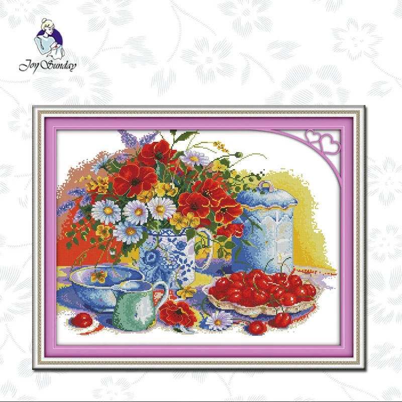 Joy Sunday,Harvest,cross stitch embroidery kit,11CTor14CT Printed Fabric,Needlework counted cross-stitch patterns
Joy Sunday,Harvest,cross stitch embroidery kit,11CTor14CT Printed Fabric,Needlework counted cross-stitch patterns