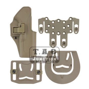 Tactical CQC Serpa Quick Right Hand Paddle Belt Loop Pistol Holster w/ STRIKE MOLLE Platform For Glock 17 19 22 23 31 32
Tactical CQC Serpa Quick Right Hand Paddle Belt Loop Pistol Holster w/ STRIKE MOLLE Platform For Glock 17 19 22 23 31 32