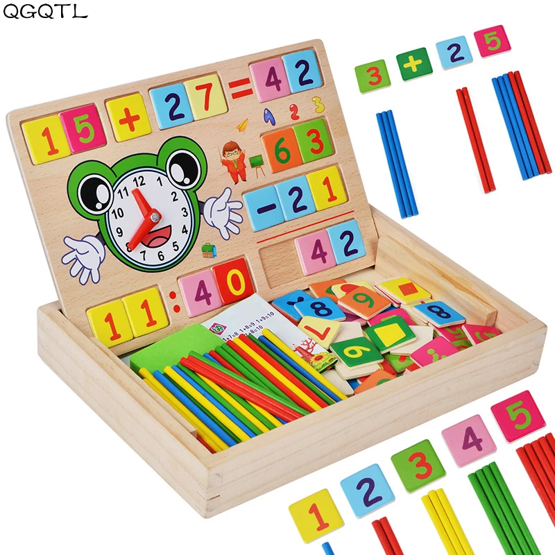 Arithmetic Wooden 3D Puzzle Jigsaw Intelligence Mathematics Kids Toy Tangram for Children Baby Puzzles Educational Learning Toys
Arithmetic Wooden 3D Puzzle Jigsaw Intelligence Mathematics Kids Toy Tangram for Children Baby Puzzles Educational Learning Toys