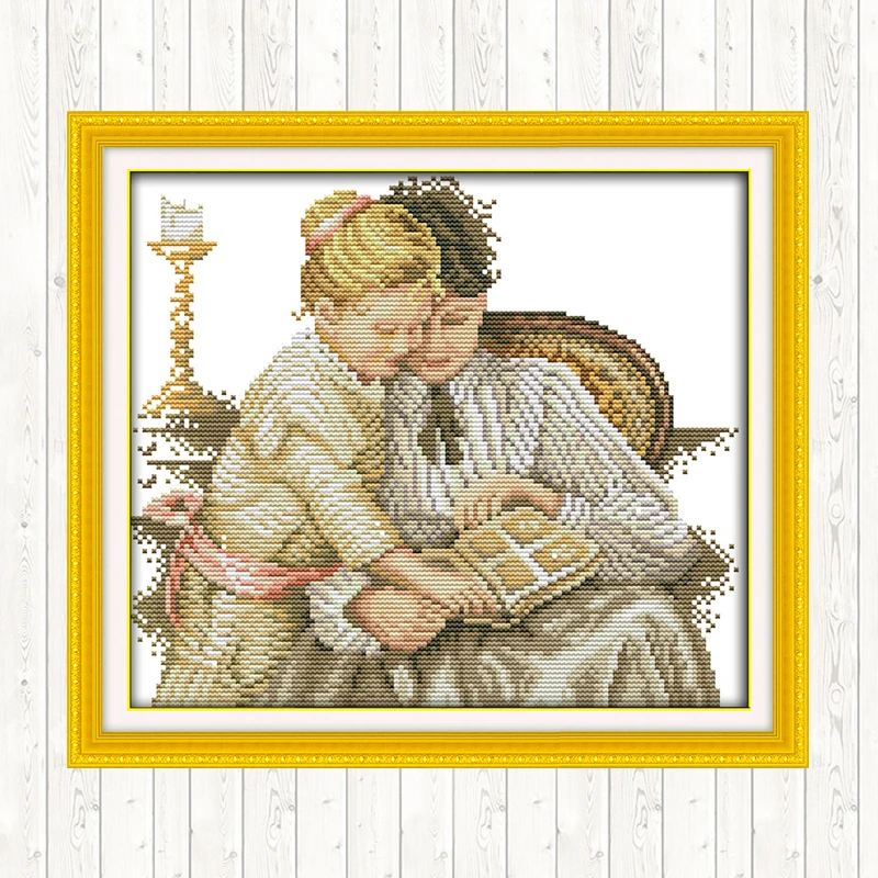 Joy Sunday DMC Cotton Thread Printed Canvas Handmade DIY Needlework Crafts 14CT 11CT Counted Stamped Cross Stitch Embroidery Kit
Joy Sunday DMC Cotton Thread Printed Canvas Handmade DIY Needlework Crafts 14CT 11CT Counted Stamped Cross Stitch Embroidery Kit