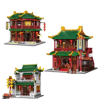Hot world famous architecture china Wanfu Inn Xiangming tea house building blocks the oriental model bricks educational toys
Hot world famous architecture china Wanfu Inn Xiangming tea house building blocks the oriental model bricks educational toys