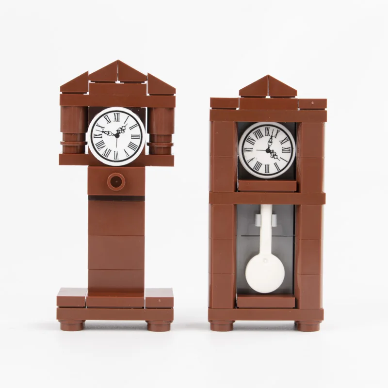 City MOC Small Particle Building Block Decoration Seat Clock Pendulum Clock Small Scene Gift Toy
City MOC Small Particle Building Block Decoration Seat Clock Pendulum Clock Small Scene Gift Toy