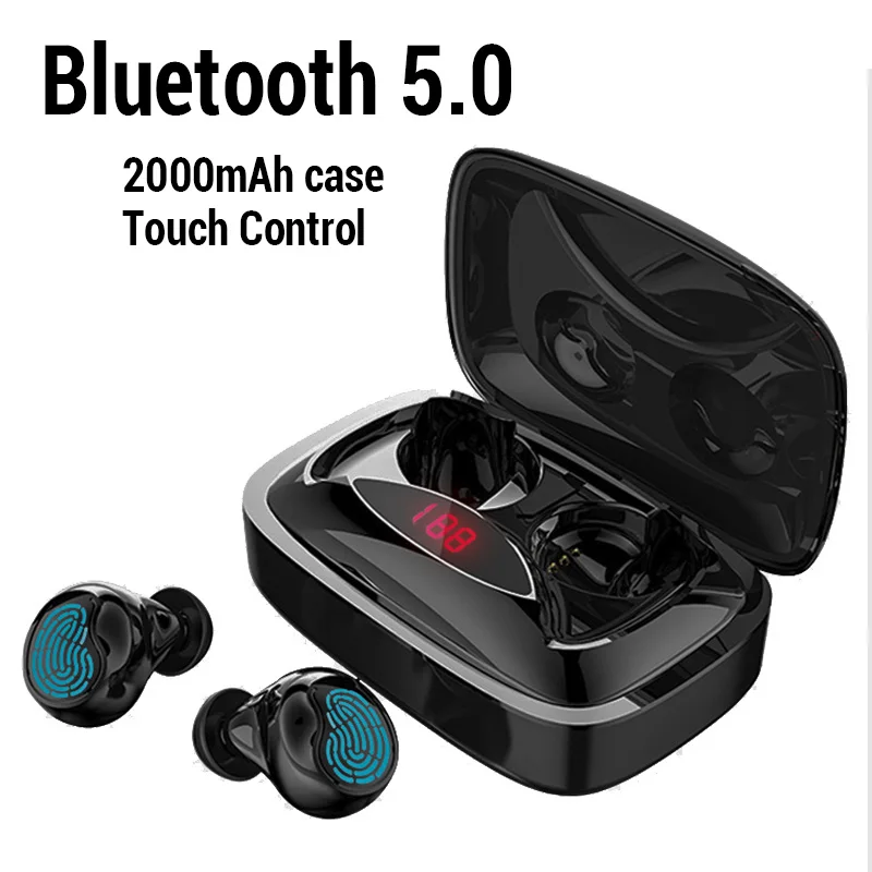 Bluetooth 5.0 TWS Earphones Bass HiFi Wireless Sports Earbuds Stereo With Microphone Headset For Airdots Xiaomi Redmi Umidigi F2
Bluetooth 5.0 TWS Earphones Bass HiFi Wireless Sports Earbuds Stereo With Microphone Headset For Airdots Xiaomi Redmi Umidigi F2