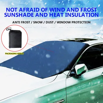 Car Windshield Snow Cover Snow And Frost Sunscreen With Magnet Silver Cloth Sunshade Universal In All Seasons 83x50 inch #Z
Car Windshield Snow Cover Snow And Frost Sunscreen With Magnet Silver Cloth Sunshade Universal In All Seasons 83x50 inch #Z