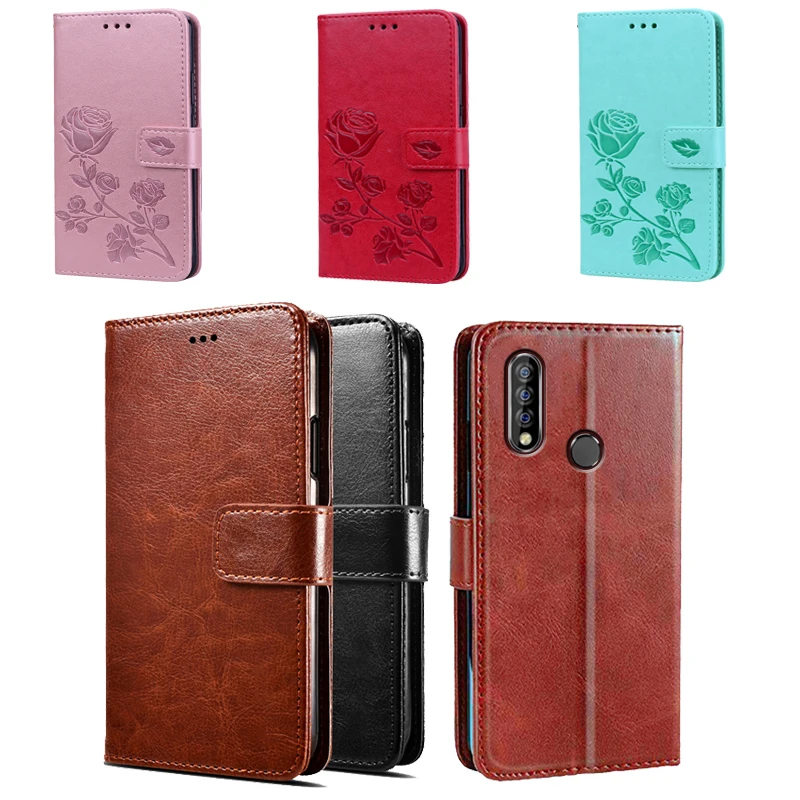 Защитный чехол для телефона Oukitel C21 C19 C17 C15 откидной Чехол-кошелек C15Pro C17Pro кожаные