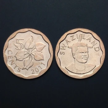Swaziland 5 cents new Genuine Original Coins 100% Real Issuing Collection Coins Unc Africa
Swaziland 5 cents new Genuine Original Coins 100% Real Issuing Collection Coins Unc Africa