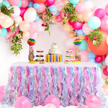 Tulle Table Skirt Tutu Table Skirts Baby Shower Birthday Party Table Skirts for Banquet Wedding Hotel Party Decoration
Tulle Table Skirt Tutu Table Skirts Baby Shower Birthday Party Table Skirts for Banquet Wedding Hotel Party Decoration