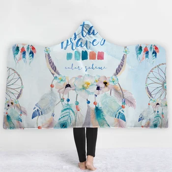 Beautiful Dreamnet Hat Blanket Adult Hooded Coral Fleece Warm Blankets for Winter Wearable Print Decor microfibres Blankets
Beautiful Dreamnet Hat Blanket Adult Hooded Coral Fleece Warm Blankets for Winter Wearable Print Decor microfibres Blankets