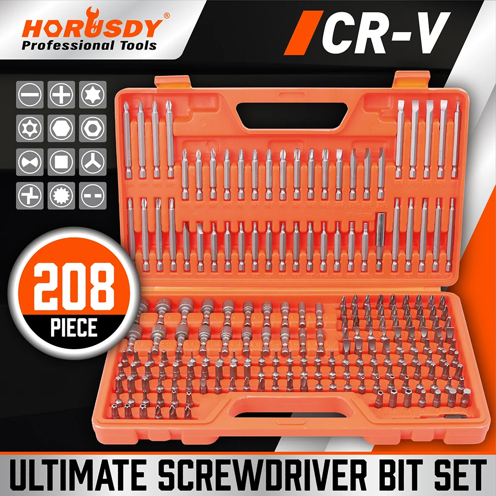 2021-SEDY 208-Piece Screwdriver Bit Set, Made Chrome Vanadium Steel Security Bit,screwdriver se
2021-SEDY 208-Piece Screwdriver Bit Set, Made Chrome Vanadium Steel Security Bit,screwdriver se