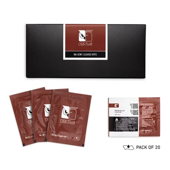 Noctua NA-SCW1 20-piece/set Cleaning wipes for removing thermal compounds CPU GPU Residual thermal silicon grease
Noctua NA-SCW1 20-piece/set Cleaning wipes for removing thermal compounds CPU GPU Residual thermal silicon grease
