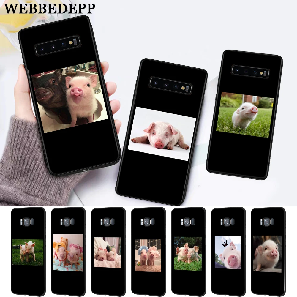 WEBBEDEPP Funny Cartoon Pig Coque Silicone Case for Samsung S6 Edge S7 S8 Plus S9 S10 S10e Note 8 9 M10 M20 M30
WEBBEDEPP Funny Cartoon Pig Coque Silicone Case for Samsung S6 Edge S7 S8 Plus S9 S10 S10e Note 8 9 M10 M20 M30