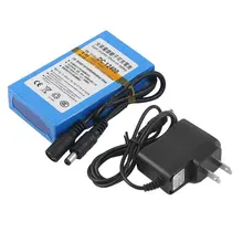 DC 12V Super Strong Capacity 4000MAH Rechargeable Li-ion Battery Powerful Li-ion Battery For CCTV Camera Blue
DC 12V Super Strong Capacity 4000MAH Rechargeable Li-ion Battery Powerful Li-ion Battery For CCTV Camera Blue