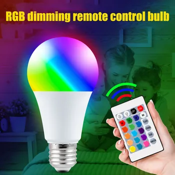 Dimmable Timer Function Magic Bulb Colorful Smart Light LED Party Remote Control Dimmable Atmosphere Bulb E26/E27
Dimmable Timer Function Magic Bulb Colorful Smart Light LED Party Remote Control Dimmable Atmosphere Bulb E26/E27