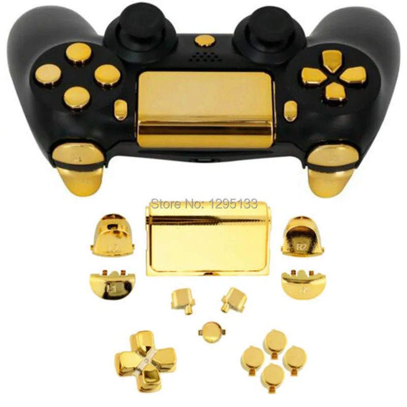 30PCS/LOT PS4 Chrome Buttons Replacement Full Buttons Custom Mod Kit Set For Sony Playstation 4 Dualshock 4 JDM-030 Controllers
30PCS/LOT PS4 Chrome Buttons Replacement Full Buttons Custom Mod Kit Set For Sony Playstation 4 Dualshock 4 JDM-030 Controllers