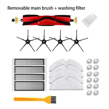 1 Pcs Of Removable Main Brush Washable Filter Kit For Xiaomi Roborock S6 S60 S65 S5 MAX Vacuum Cleaner Absolute
1 Pcs Of Removable Main Brush Washable Filter Kit For Xiaomi Roborock S6 S60 S65 S5 MAX Vacuum Cleaner Absolute