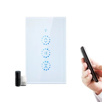 Smart Wifi Remote Garage Doors Control Touched Switch Curtain Motor Blind Roller Shutter Timing Night Morning Bed Voice Control
Smart Wifi Remote Garage Doors Control Touched Switch Curtain Motor Blind Roller Shutter Timing Night Morning Bed Voice Control