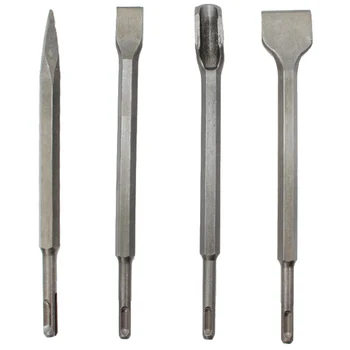 Promotion! 4Pcs 250mm Chisels Set Point Groove Gouge Flat Chisel Electric Hammer Drill Bit Break Concrete Brick Wall Drilling
Promotion! 4Pcs 250mm Chisels Set Point Groove Gouge Flat Chisel Electric Hammer Drill Bit Break Concrete Brick Wall Drilling