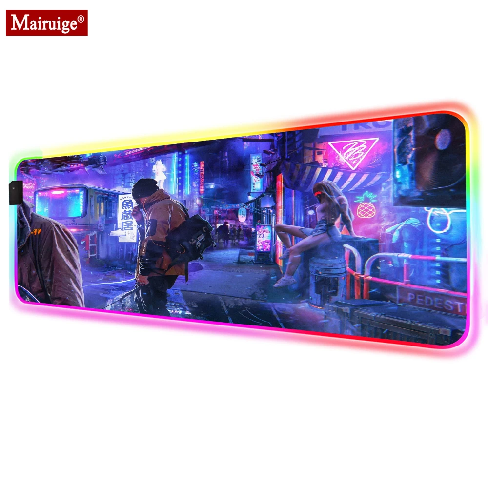 Neon Bus City Large LED Mousepad RGB Glow Geme Computer PC XXL Mouse Pad 90x40cm/80x30cm Gamer Desk Mat for Laptop Table Pads
Neon Bus City Large LED Mousepad RGB Glow Geme Computer PC XXL Mouse Pad 90x40cm/80x30cm Gamer Desk Mat for Laptop Table Pads