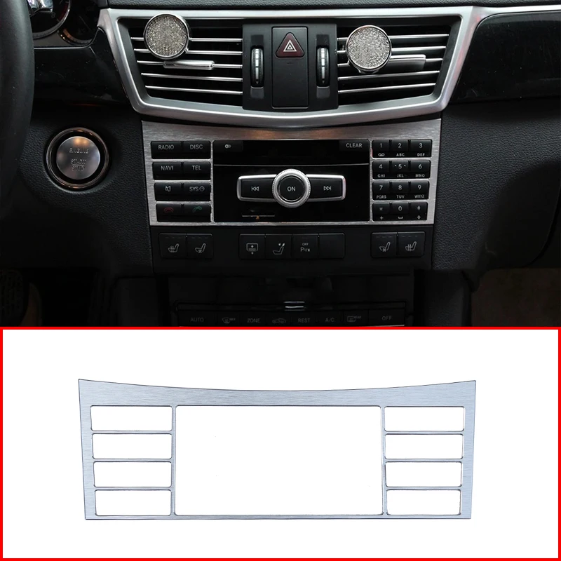 Car Central Control Air Conditioner CD Panel Button Frame Trim Sticker For Mercedes Benz E Class W212 2008-15 Aluminum Interior
Car Central Control Air Conditioner CD Panel Button Frame Trim Sticker For Mercedes Benz E Class W212 2008-15 Aluminum Interior