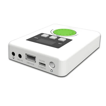 External USB Sound Module Built-in Rechargeable Lithium Battery 128 MIDI Sounds 64 Tones
External USB Sound Module Built-in Rechargeable Lithium Battery 128 MIDI Sounds 64 Tones