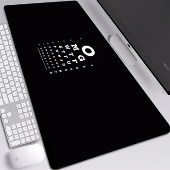 Black Simple Letter Mouse Pad Extended Large Desk Mat High-end Rubber Gaming Mouse Pad Notebook Game Accessories for Pad Mouse
Black Simple Letter Mouse Pad Extended Large Desk Mat High-end Rubber Gaming Mouse Pad Notebook Game Accessories for Pad Mouse
