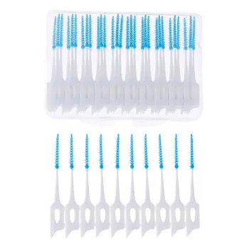 40Pcs Adults Interdental Brushes Clean Between Teeth Floss Brushes Toothpick ToothBrush Dental Oral Care Tool Dental Floss
40Pcs Adults Interdental Brushes Clean Between Teeth Floss Brushes Toothpick ToothBrush Dental Oral Care Tool Dental Floss