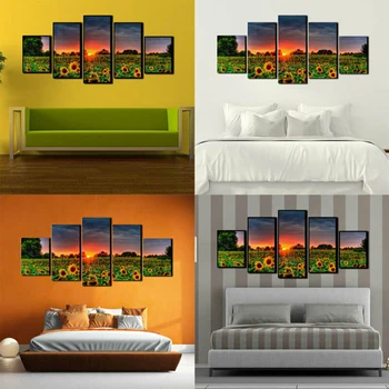 5pcs Unframed Sunflower Art Oil Painting Print Canvas Picture Home Wall Decor Canvas Print Painting( No Framed ) 2020
5pcs Unframed Sunflower Art Oil Painting Print Canvas Picture Home Wall Decor Canvas Print Painting( No Framed ) 2020