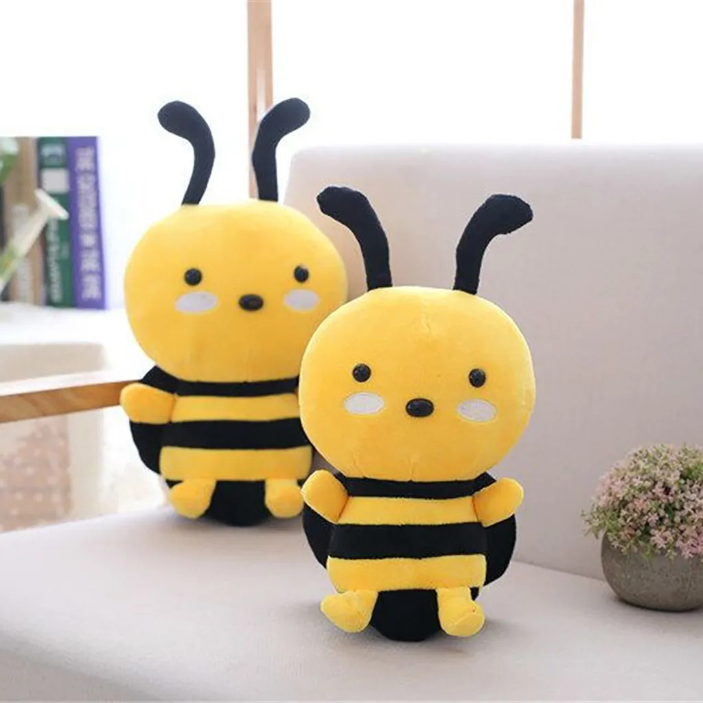 Фото Kawaii с принтом в виде медоносной пчелы плюшевые игрушки прекрасный костюм