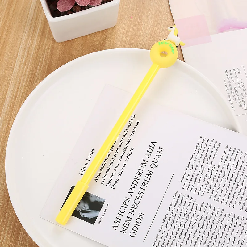 20 PCs Cartoon Unicorn Gel Pen Creative Stationery Donut Pony Ball Pen Cute Student Exam Gel Pen Wholesale
20 PCs Cartoon Unicorn Gel Pen Creative Stationery Donut Pony Ball Pen Cute Student Exam Gel Pen Wholesale