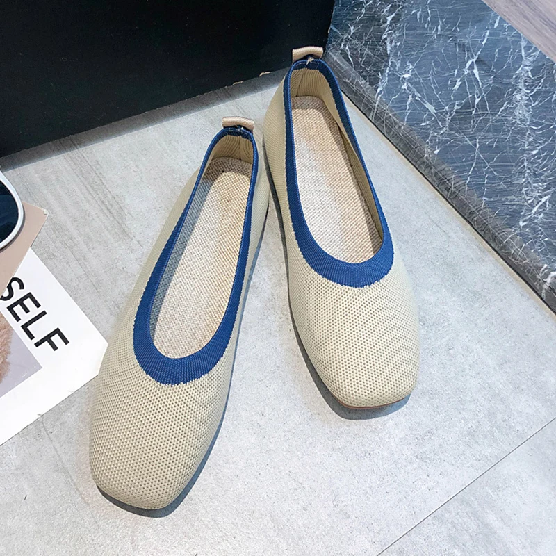 2019 autumn Ladies shoes fashion simple mixed color flat shoes women soft and comfortable knitted upper retro wild casual shoes
2019 autumn Ladies shoes fashion simple mixed color flat shoes women soft and comfortable knitted upper retro wild casual shoes