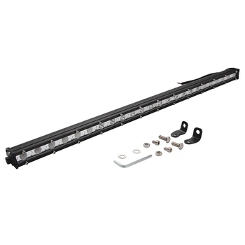 26Inch 72W Straight Slim LED Work Light Spot Flood Combo Driving Fog Light 7200LM Single Row Off Road Led Lights for ATV,SUV,Eng
26Inch 72W Straight Slim LED Work Light Spot Flood Combo Driving Fog Light 7200LM Single Row Off Road Led Lights for ATV,SUV,Eng