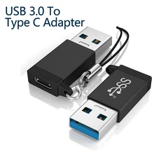 USB 3.0 Type-C OTG Adapter USB C Male to Type C Female Converter For Macbook Huawei Xiaomi Samsung S20 USBC OTG Connector
USB 3.0 Type-C OTG Adapter USB C Male to Type C Female Converter For Macbook Huawei Xiaomi Samsung S20 USBC OTG Connector