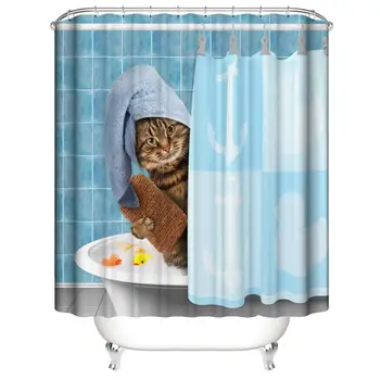 1PCS Modern Sea Beach Scenery Print Shower Curtain Blue Bathroom 3D Blackout Shower Curtain Green Tropical Cat Bathroom Curtain 
1PCS Modern Sea Beach Scenery Print Shower Curtain Blue Bathroom 3D Blackout Shower Curtain Green Tropical Cat Bathroom Curtain