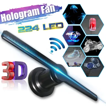 3D Holographic Projector Display WIFI Fan Hologram Advertising Light Player LED Display Fan Lamp Advertising Light Logo Decor
3D Holographic Projector Display WIFI Fan Hologram Advertising Light Player LED Display Fan Lamp Advertising Light Logo Decor