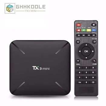 TX3 Mini New 1G 8G Smart TV Box S905W Quad Core 2.4GHz WiFi Android 7.1 4K Media Player TX3mini 2GB 16GB Set top box
TX3 Mini New 1G 8G Smart TV Box S905W Quad Core 2.4GHz WiFi Android 7.1 4K Media Player TX3mini 2GB 16GB Set top box